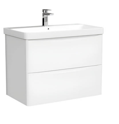Alan T. Carr Inca Wall Hung 2 Draw Unit & Basin