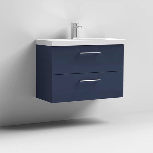 Arno 600/800mm 2 Drawer Wall Hung Basin Cabinet