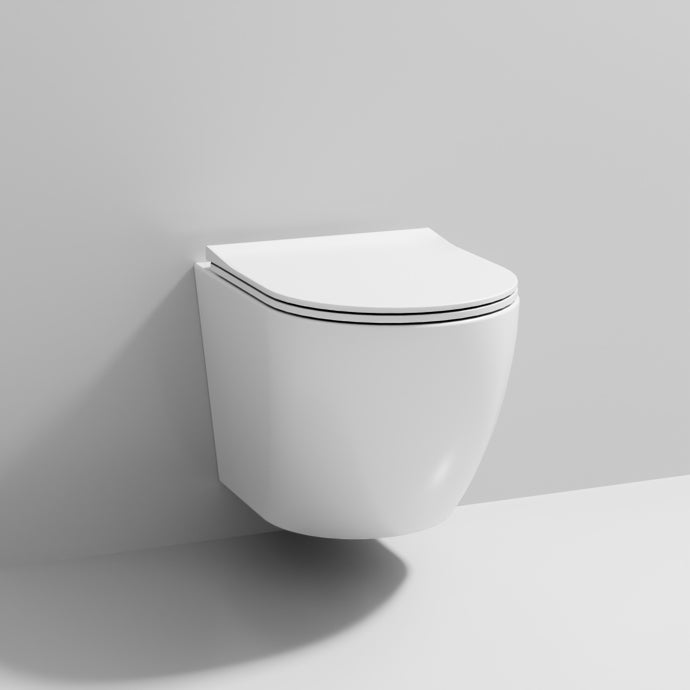 Freya Rimless Wall Hung Pan & Seat