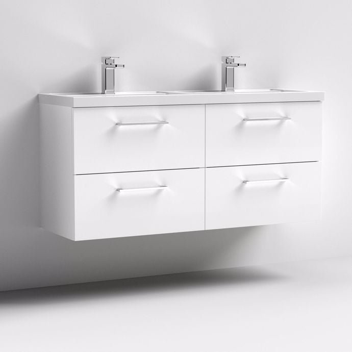 Arno 1200mm Wall Hung 1 Drawer/2 Drawer/1 Door Basin Cabinets