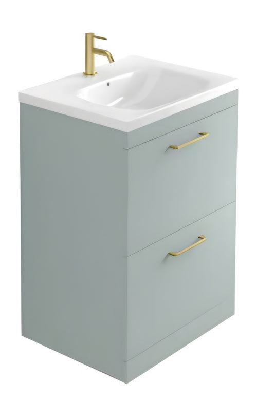 Alan T. Carr Darcy Floor Standing 2 Drawer Unit & Basin