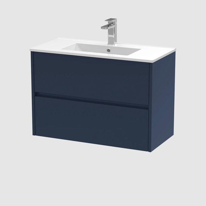 Havana 500/600/800mm 2 Drawer Wall Hung Basin Cabinet