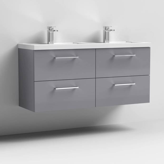 Arno 1200mm Wall Hung 1 Drawer/2 Drawer/1 Door Basin Cabinets