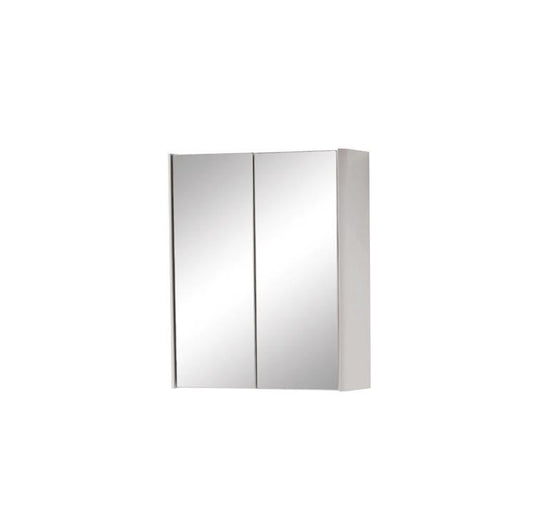 K Vit Arc Cashmere Mirror Cabinet 600mm