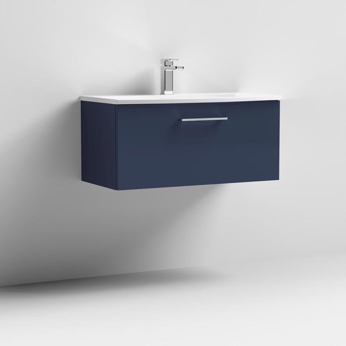 Arno 600/800mm 1 Drawer Wall Hung Basin Cabinet