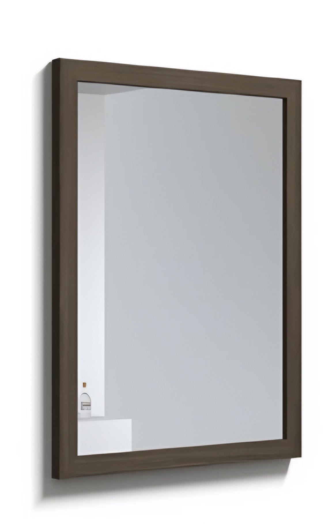 Alan T. Carr 600 x 800mm Ren Mirror - Real Oak Frame