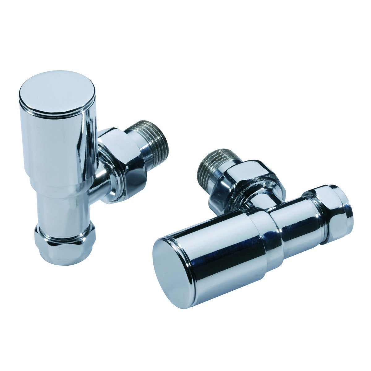 Polished Valves Angled