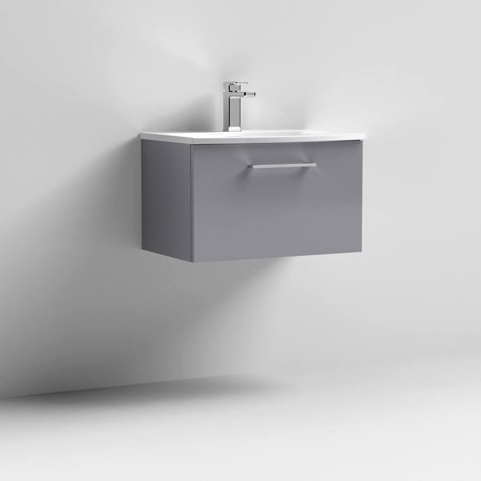 Arno 600/800mm 1 Drawer Wall Hung Basin Cabinet