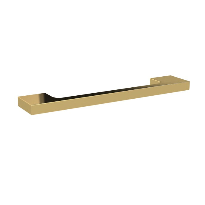 Slimline D Handle Brushed Brass H196