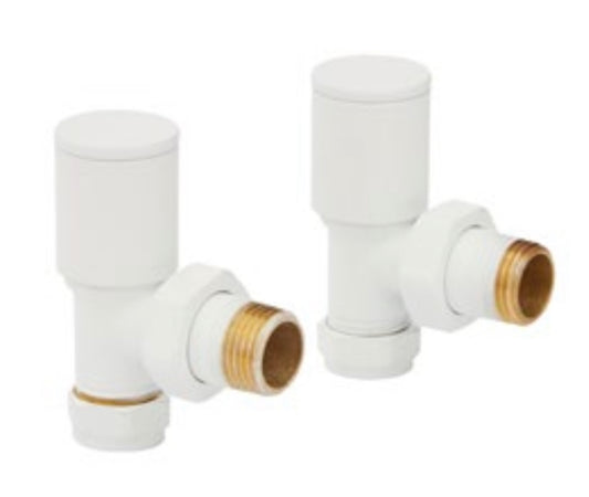 White Valves Angled