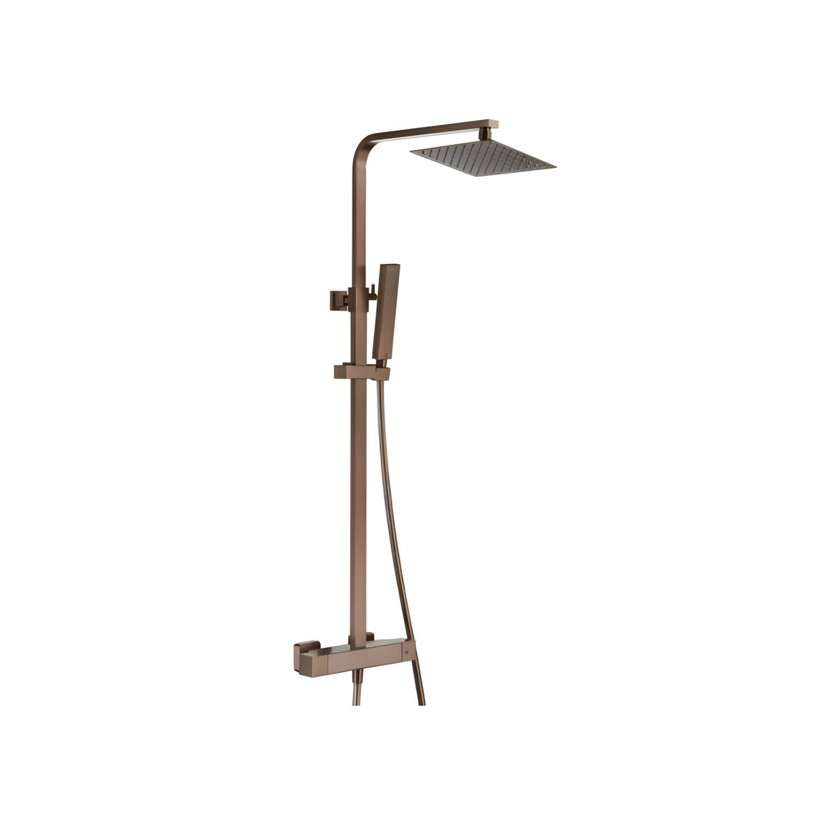 Alan T. Carr Square Thermostatic Maya Cool Touch Bar Shower Bronze SHO240
