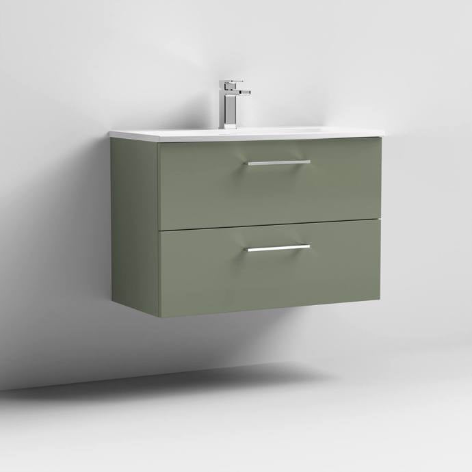 Arno 600/800mm 2 Drawer Wall Hung Basin Cabinet