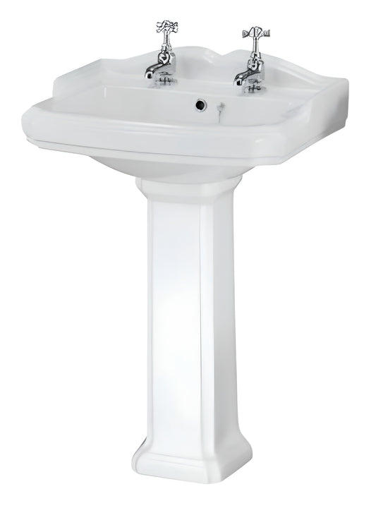 Nuie Legend 2TH Basin & Pedestal