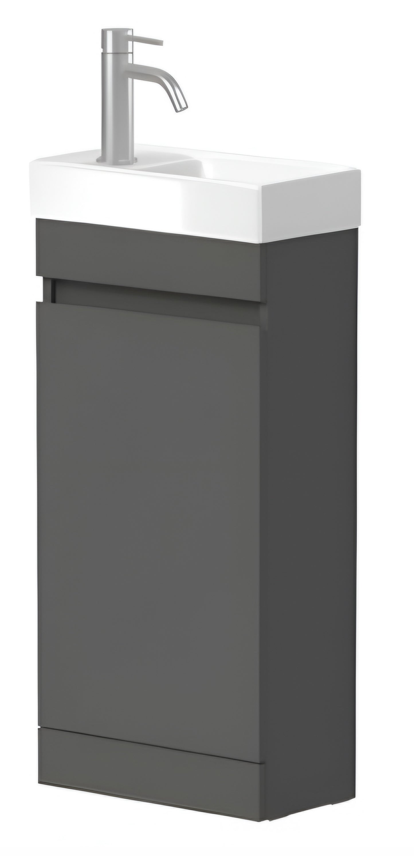 Alan T. Carr Hana Cloakroom Floor Standing Unit & Basin