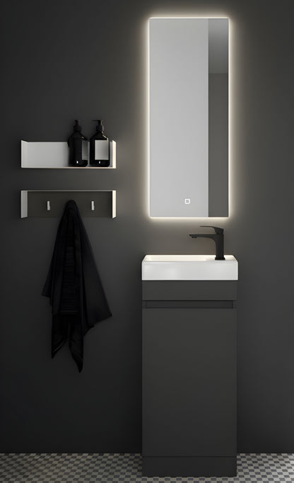 Alan T. Carr Hana Cloakroom Floor Standing Unit & Basin
