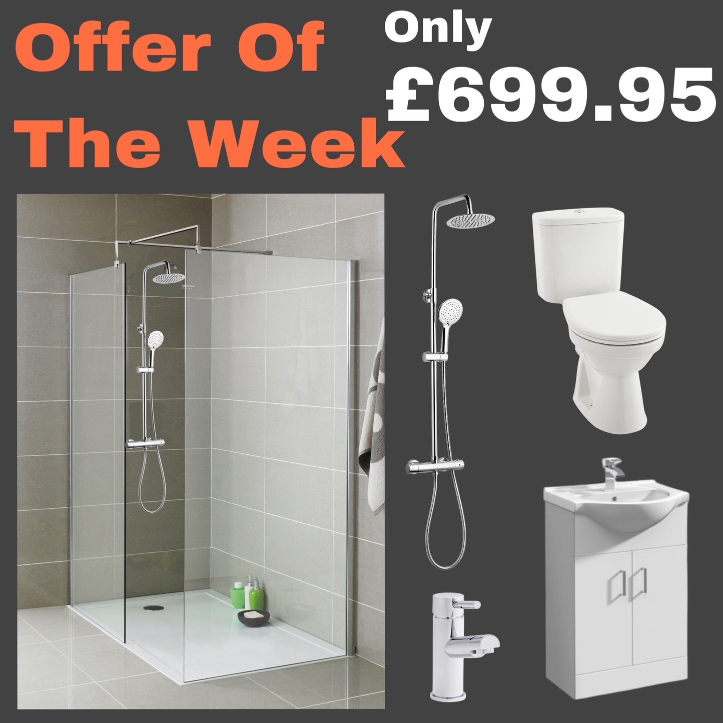 Wak-in Shower Suite Deal