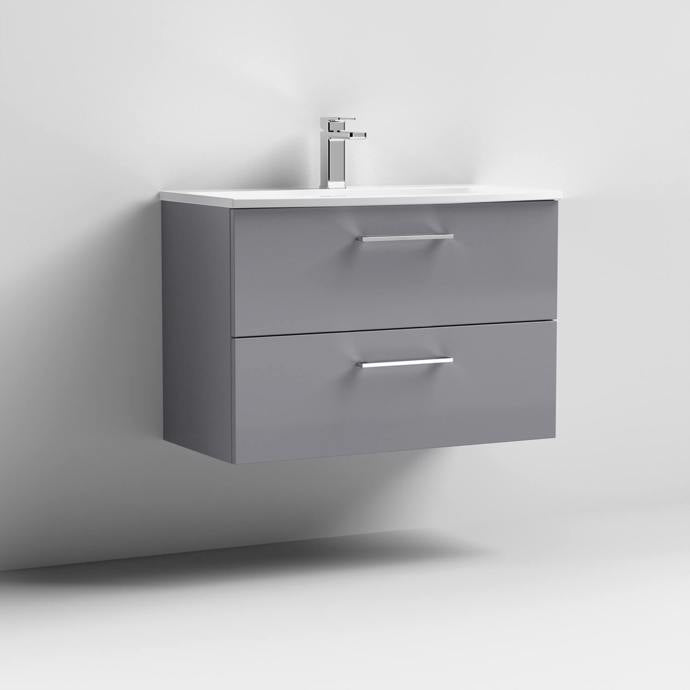 Arno 600/800mm 2 Drawer Wall Hung Basin Cabinet