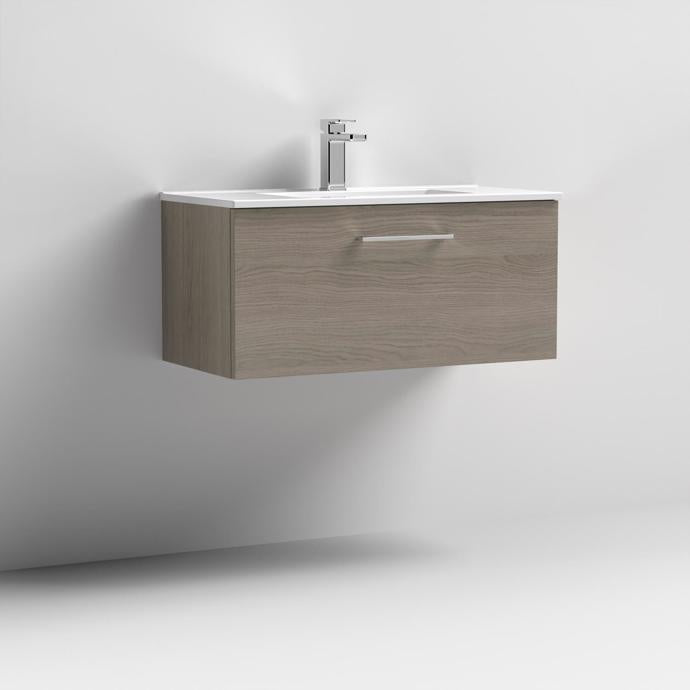 Arno 600/800mm 1 Drawer Wall Hung Basin Cabinet