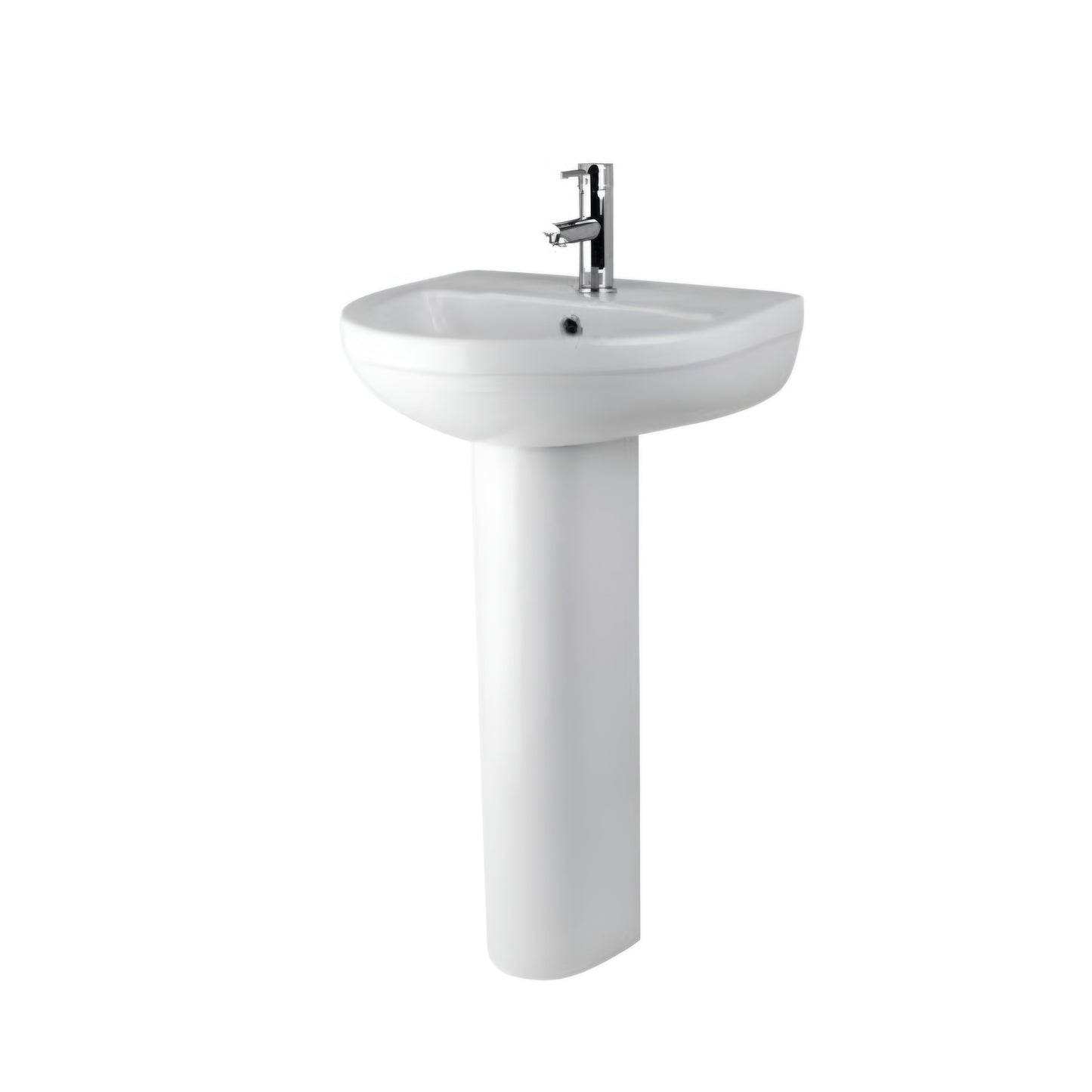 Nuie Harmony 500mm Basin & Pedestal
