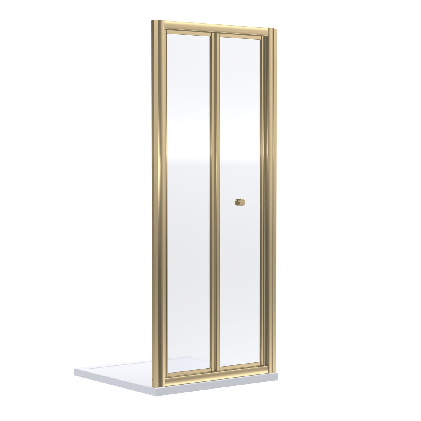 Rene Brushed Brass 4mm Bi-fold Door