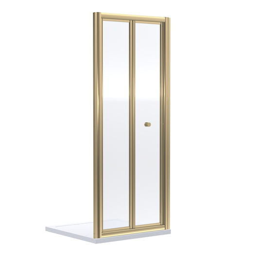 Rene Brushed Brass 4mm Bi-fold Door