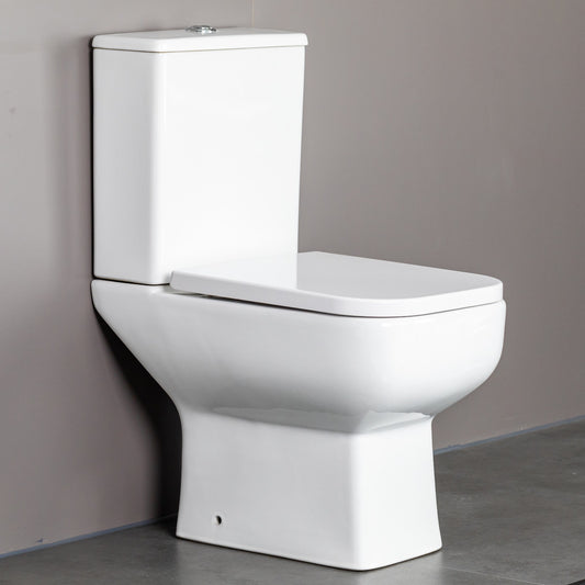 Select 600 Rimless WC Pan with Cistern & Soft Close Seat