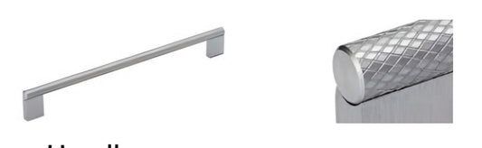 Alan T. Carr Darcy/Grace Brushed Aluminium Handles
