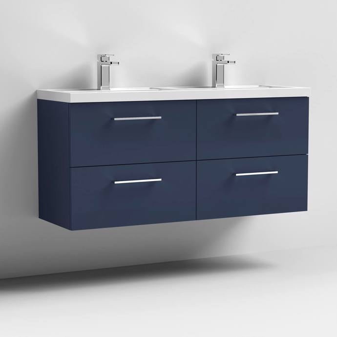 Arno 1200mm Wall Hung 1 Drawer/2 Drawer/1 Door Basin Cabinets