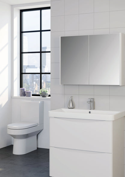Iyla Waterproof Gloss White 500/600/600/700/800/900 Wall Hung