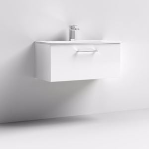 Arno 600/800mm 1 Drawer Wall Hung Basin Cabinet