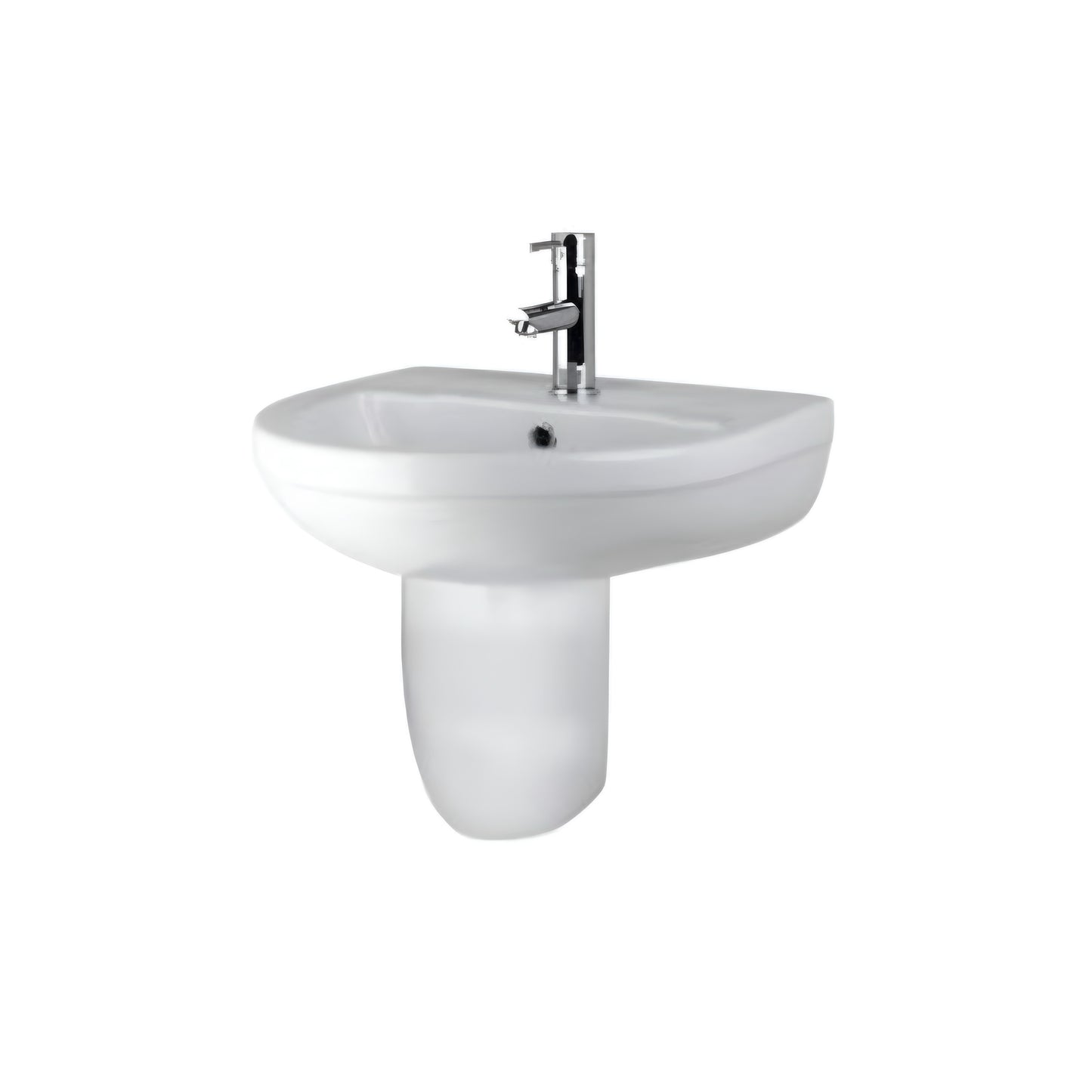 Nuie Harmony 500mm Basin & Semi Pedestal