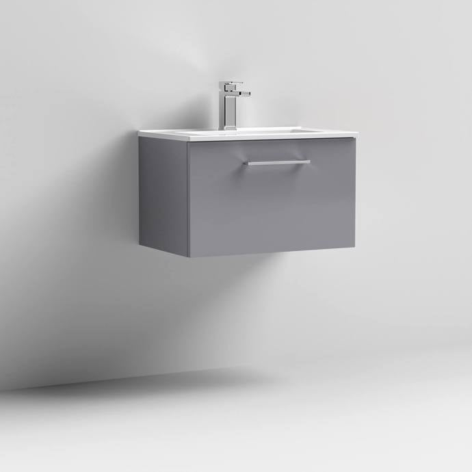 Arno 600/800mm 1 Drawer Wall Hung Basin Cabinet