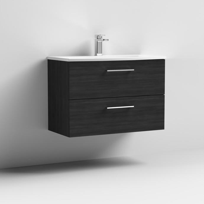 Arno 600/800mm 2 Drawer Wall Hung Basin Cabinet