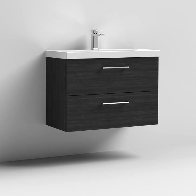 Arno 600/800mm 2 Drawer Wall Hung Basin Cabinet