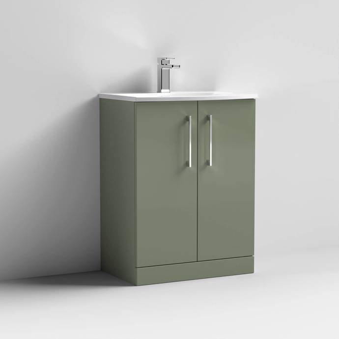 Arno 800mm 2 Door Floor Standing Basin Cabinet