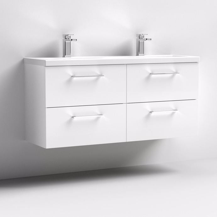 Arno 1200mm Wall Hung 1 Drawer/2 Drawer/1 Door Basin Cabinets