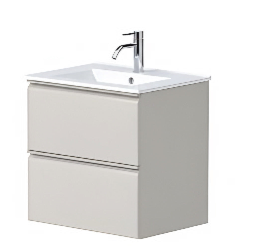Alan T. Carr 500/600mm Kora Wall Hung 2 Drawer Unit & Basin