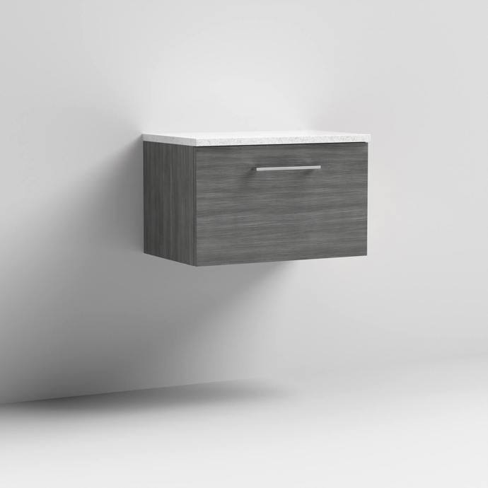 Arno 600/800mm 1 Drawer Wall Hung Worktop