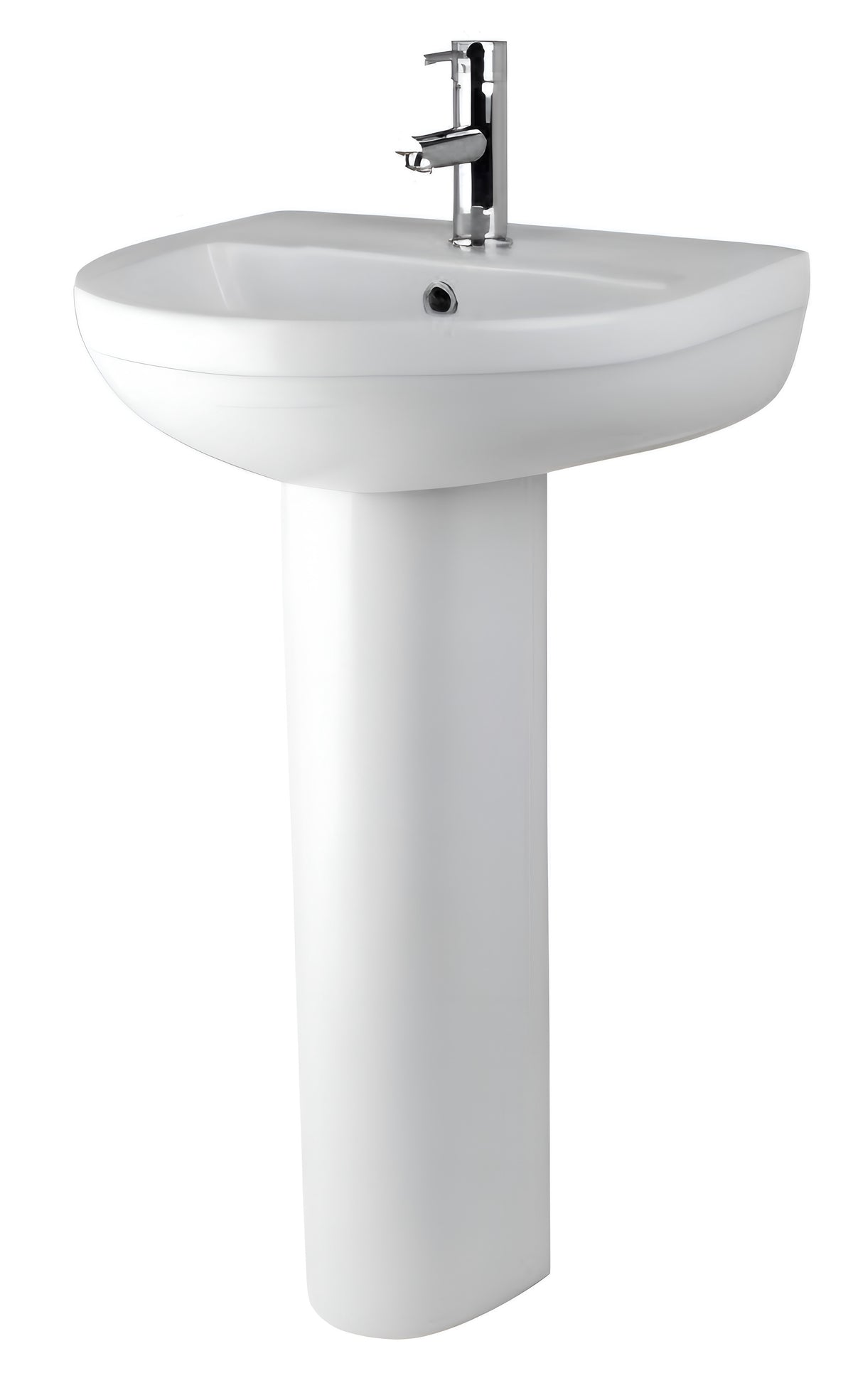 Nuie Harmony 500mm Basin & Pedestal