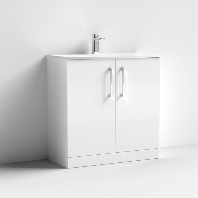 Arno 800mm 2 Door Floor Standing Basin Cabinet