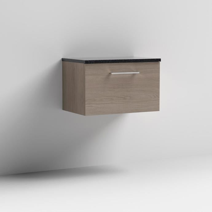 Arno 600/800mm 1 Drawer Wall Hung Worktop