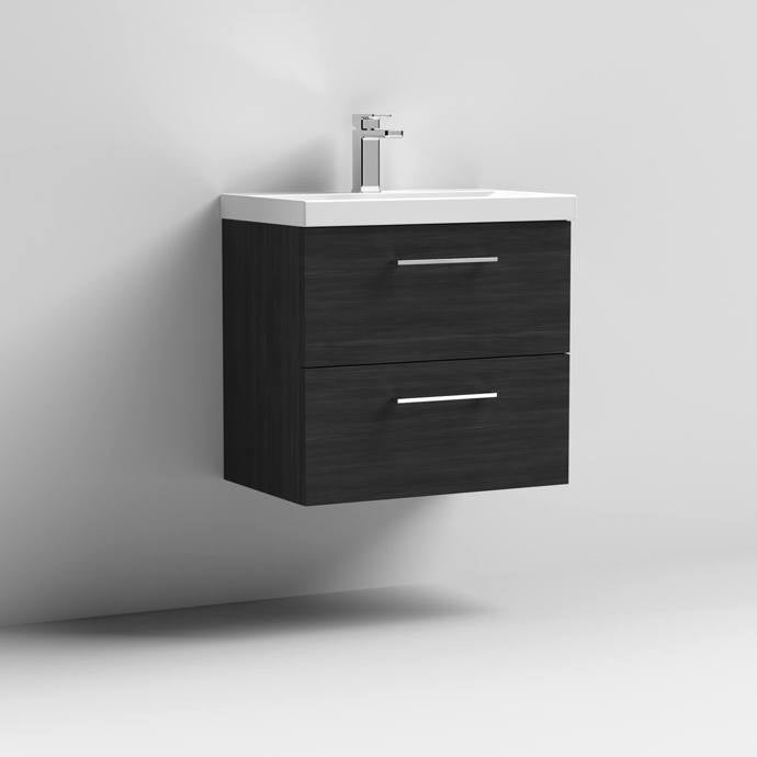 Arno 600/800mm 2 Drawer Wall Hung Basin Cabinet