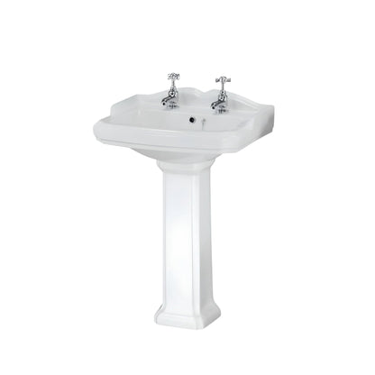 Nuie Legend 2TH Basin & Pedestal