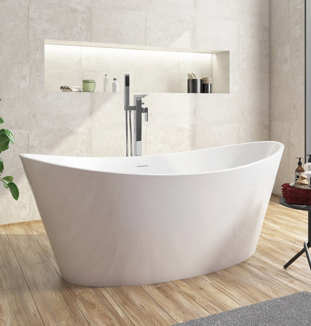 Scudo Form Freestanding Bath