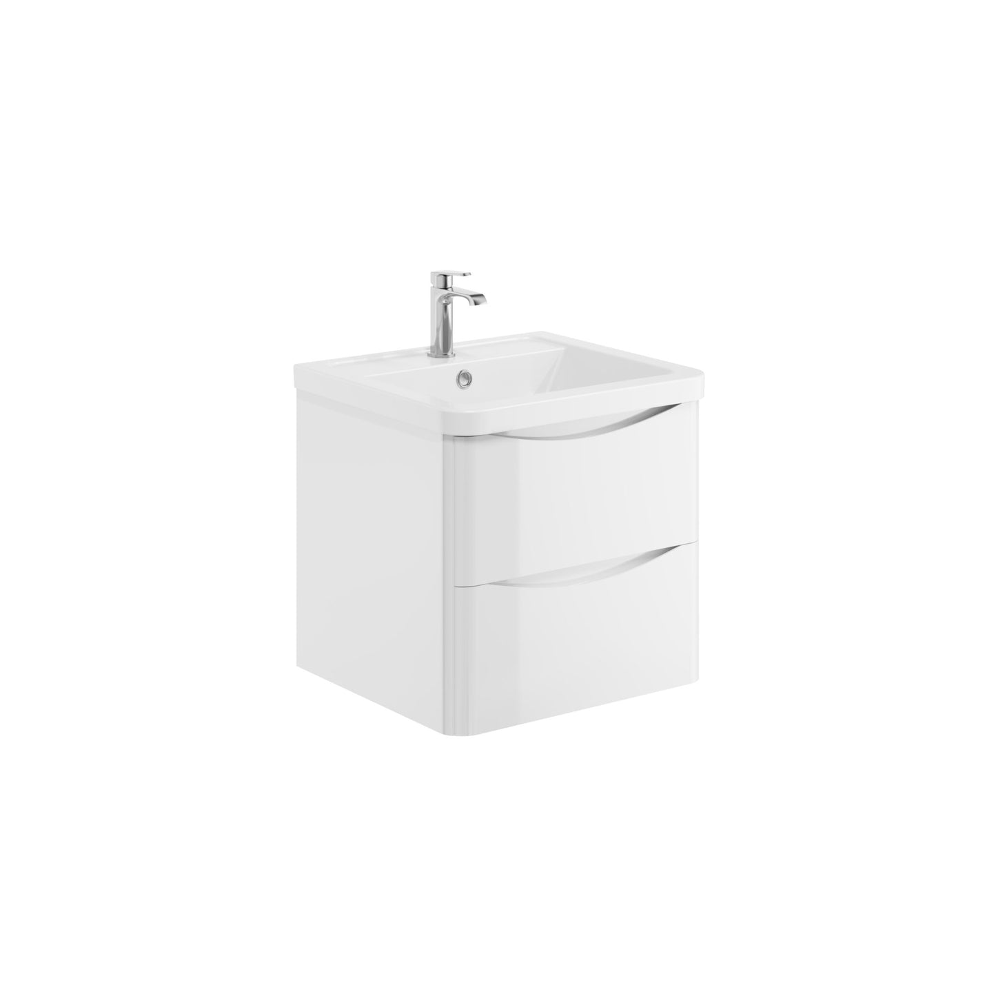 Scudo Bella 500/600/800m Wall Hung Cabinet & Basin