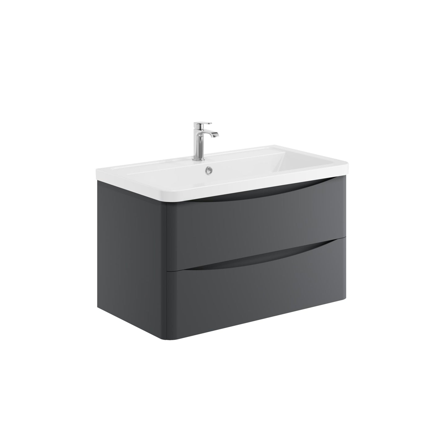 Scudo Bella 500/600/800m Wall Hung Cabinet & Basin