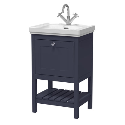Hudson Reed Old London Bexley 500/600/800mm 1 Drawer Floor Standing Vanity Unit & Basin