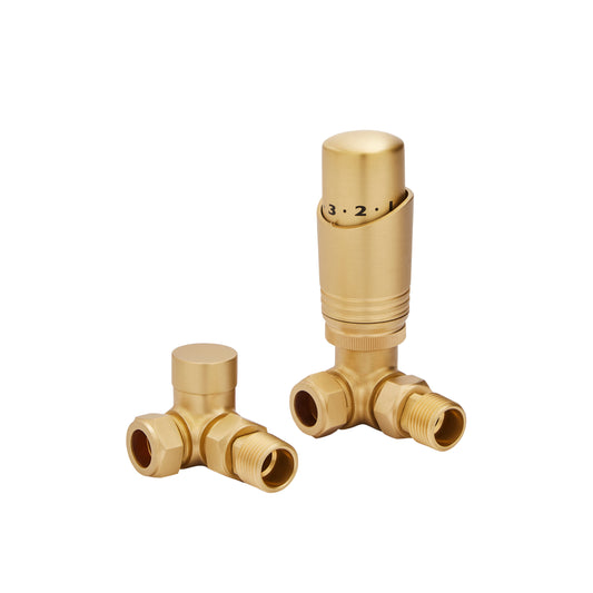 K-Design Corner Twin Brushed Brass