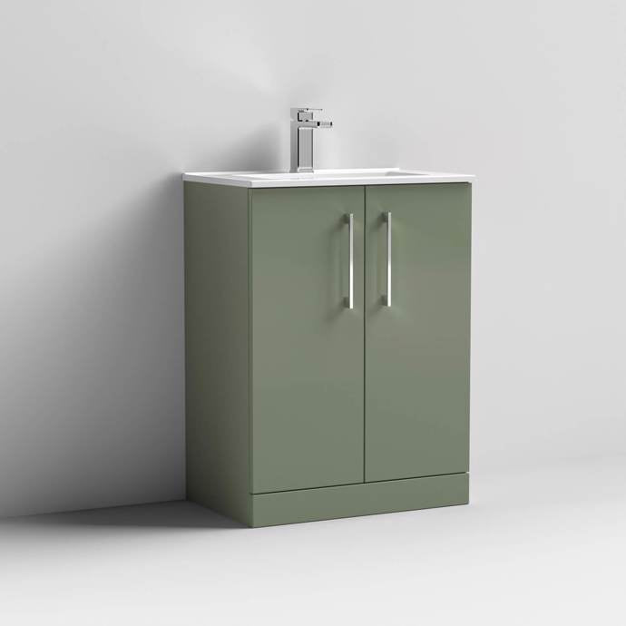 Arno 800mm 2 Door Floor Standing Basin Cabinet