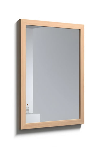 Alan T. Carr 600 x 800mm Ren Mirror - Real Oak Frame